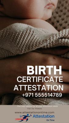 Ireland Birth Certificate Attestation Services in Dubai