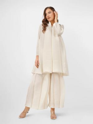 Women Pleated Co-ord Set India - Onto by Aanchal