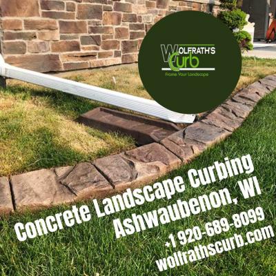 Concrete Landscape Curbing in Ashwaubenon, WI