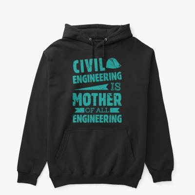 Classic Pullover Hoodies For Civil Engineers by VERVE Wear ! No 1 Clothing Brand - Albuquerque Clothing