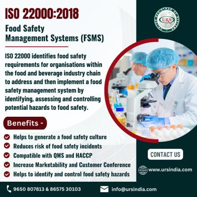 ISO 22000 Certification in Gurugram