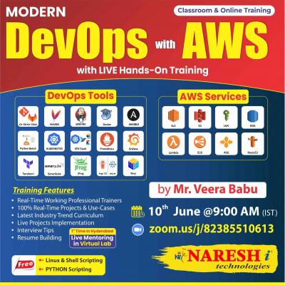 Free Demo On DevOps with AWS in NareshIT