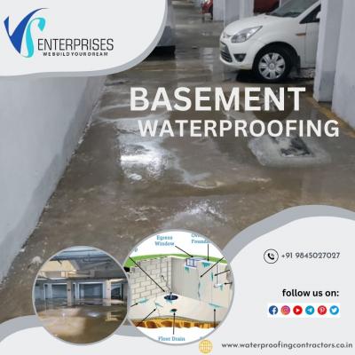 Interior Basement Wall Waterproofing in Bangalore