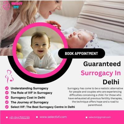 Guaranteed Surrogacy In Delhi