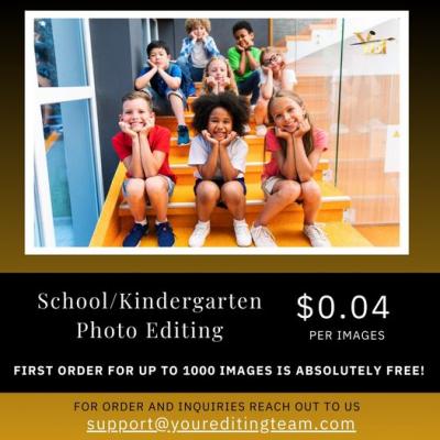 Local Kindergarten Photo Editing Packages: Enhance Memories