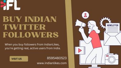 Buy Indian Twitter Followers - IndianLikes