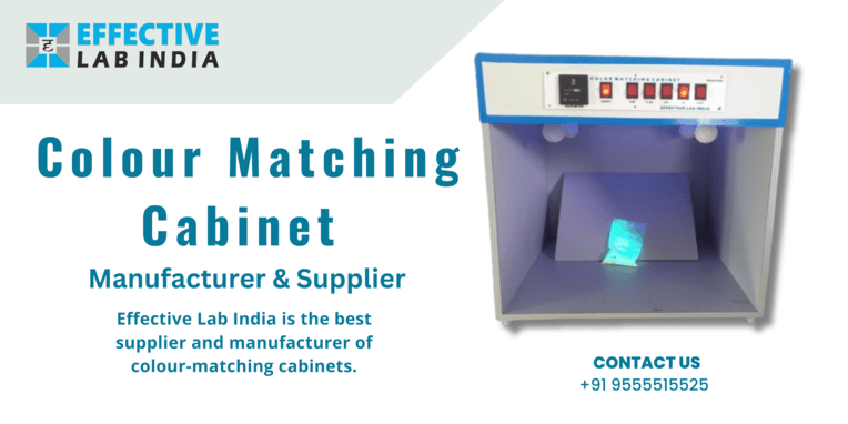 Effective Lab India: Leading Manufacturer and Supplier of Colour-Matching Cabinets