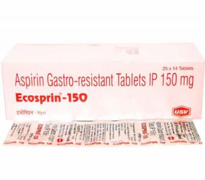 Order Ecosprin 150mg tablets with fast delivery in all USA