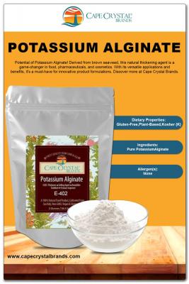 Potassium Alginate – Natural Thickening Agent – Cape Crystal Brands