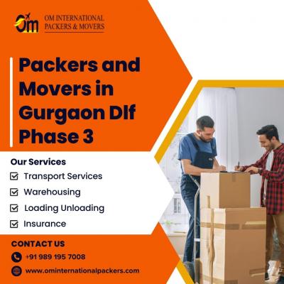 Best Packers and Movers in Gurgaon DLF Phase 3