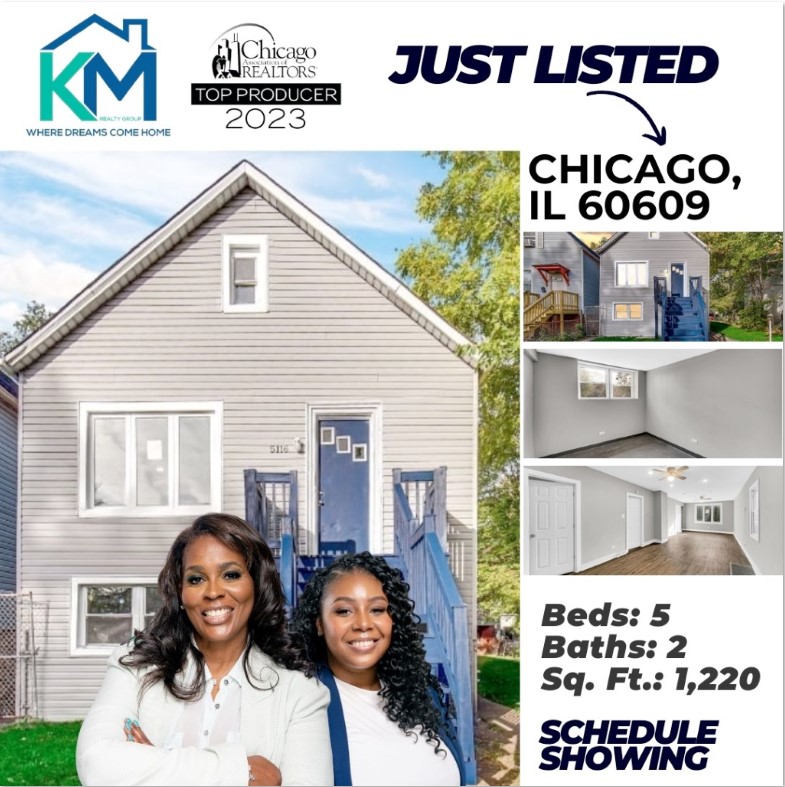 5116 S CARPENTER STREET, CHICAGO, IL 60609 | KM Realty Group LLC - Chicago For Sale