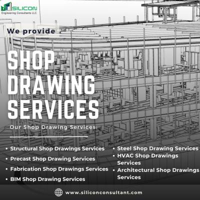  Shop Drawings Crafted to Perfection by Silicon Consultants LLC, Los Angeles.