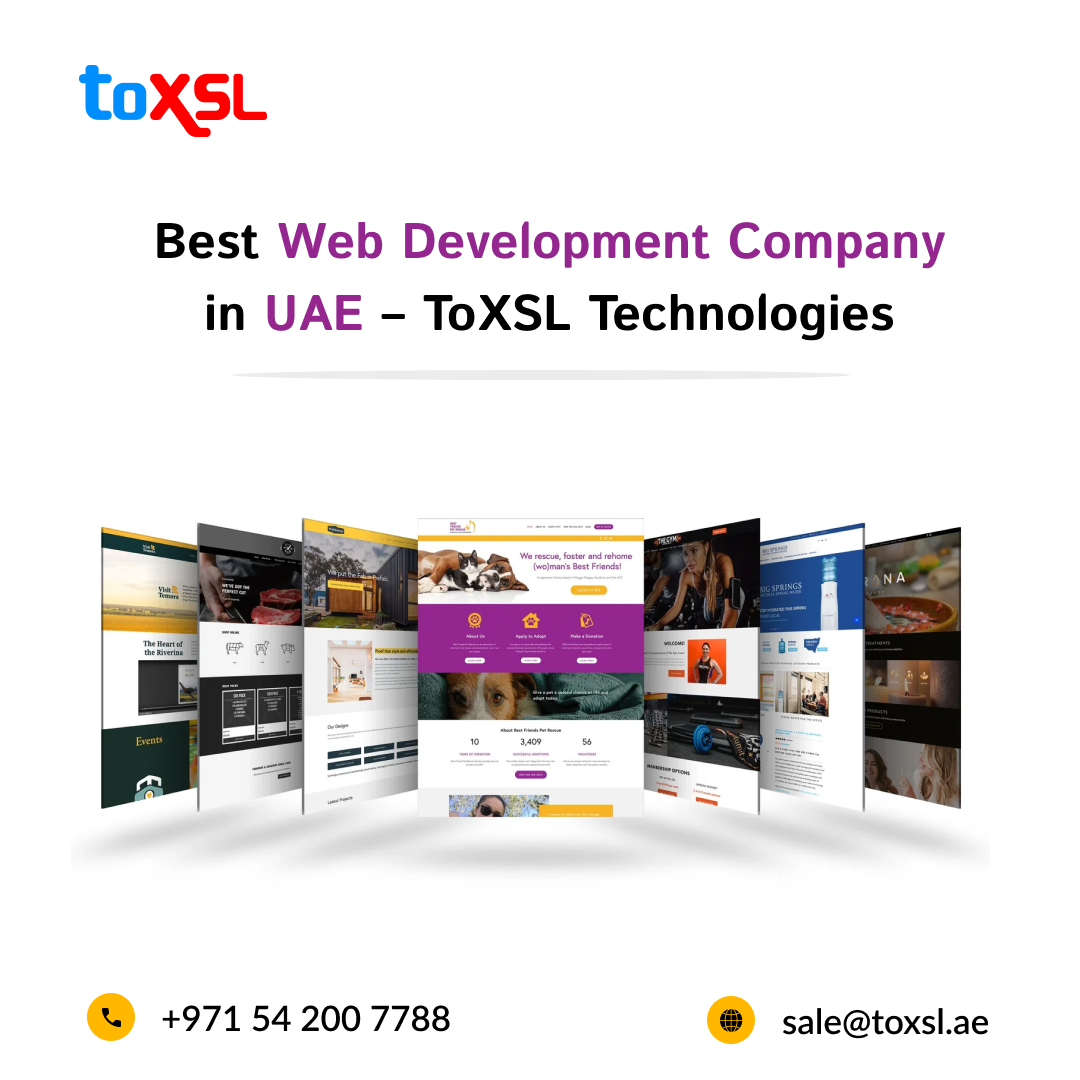 Leading Web Development Company in Dubai | ToXSL Technologies - Dubai Other