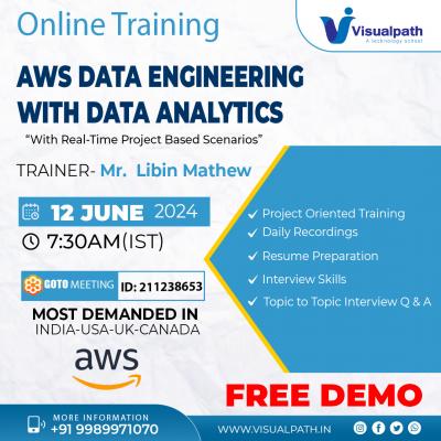 AWS Data Engineering with Data Analytics Online Free Demo