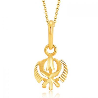Buy Khanda Gold Pendant At Karatcraft