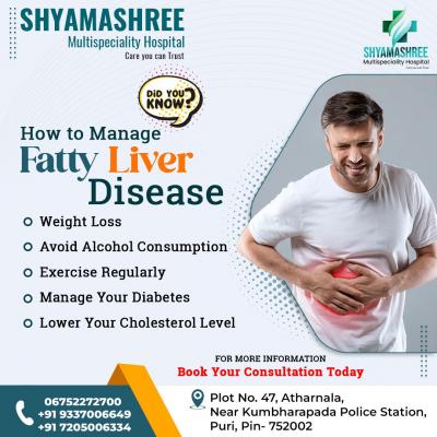 FATTY Liver Disease | Best Multispecialty Hospital in Puri | Shyamashree Hospital