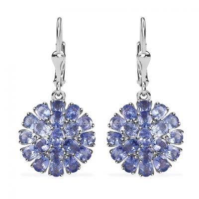 Shop Stunning Sterling Silver Tanzanite Earrings at Shop LC