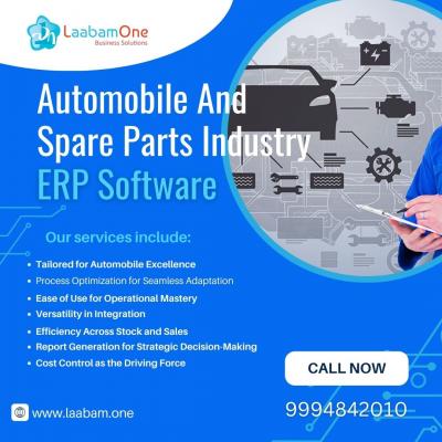 Drive Efficiency: LaabamOne ERP for Auto & Parts