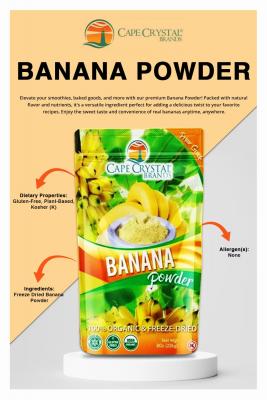 Banana Powder Freeze Dried Goodness