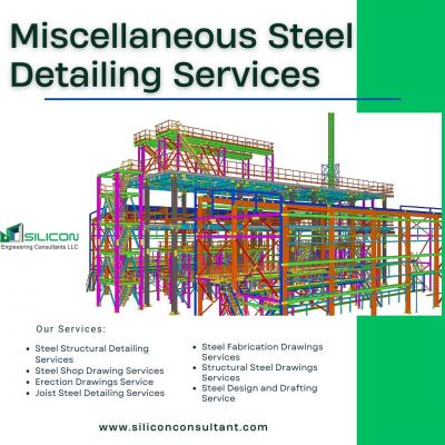 Get the most trusted Miscellaneous Steel Detailing Services in New York.