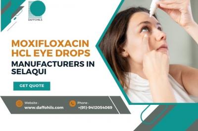 Moxifloxacin HCl Eye Drops Manufacturer in Selaqui