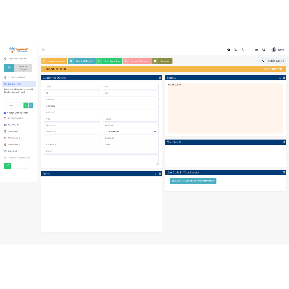 Vicidial open Source Interface - Bonn Computer