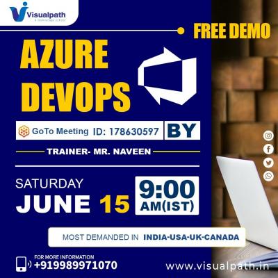 Azure DevOps Online Training Free Demo on june 15th - Hyderabad Professional Services