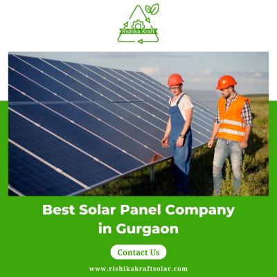 Best Solar Panel Company in Gurgaon - Rishika Kraft Solar