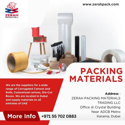 Packaging Suppliers in Dubai - Zerah Packing Materials Trading L.LC - Dubai Custom Boxes, Packaging, & Printing