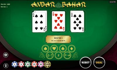 Play Andar Bahar Game at RoyalJeet