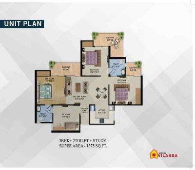 2 Bhk Apartments in Noida Extenstion by Migsun Vilaasa - Other Apartments, Condos