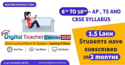 Digital Teacher Smart Class Features - Hyderabad Tutoring, Lessons