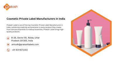 Cosmetic Private Label Manufacturers in India With Prakash Labels