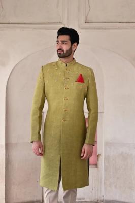 Buy Latest Designer Embroidered Sherwani for Men Online | Gaurav Katta – GAURAV KATTA - Jaipur Clothing