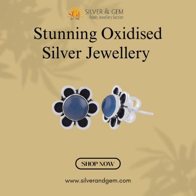 Stunning Oxidised Silver Jewellery  - Jaipur Jewellery