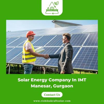 Solar Energy Company In IMT Manesar, Gurgaon