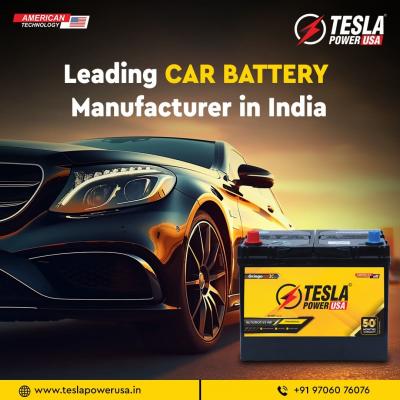 Leading Car Battery Manufacturer in India - Tesla Power USA