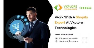 Work With A Shopify Expert At Vxplore Technologies - Ahmedabad Other