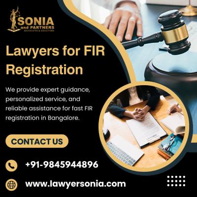 Lawyers for FIR Registration - Bangalore Other