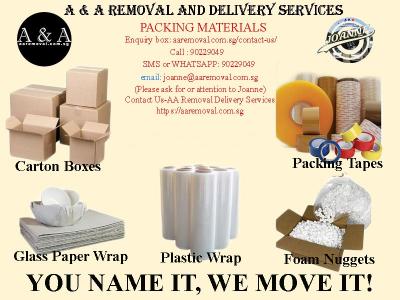 We're Selling Packaging Materials, Best to your Storage/Moving Purposes. - Singapore Region Other