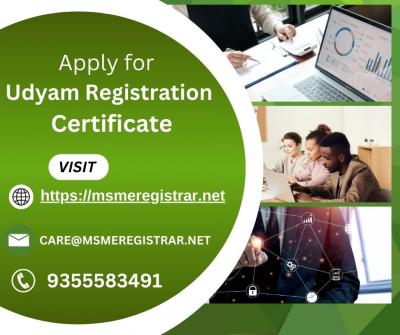Apply for Udyam Registration Certificate  - Chandigarh Other
