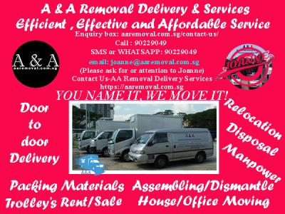 Fast, Secured & Convenient Removal & Delivery Services. - Singapore Region Other