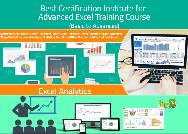 Excel Certification Course in Delhi, 110030. Best Online Live Advanced Excel Training in Pune by IIT