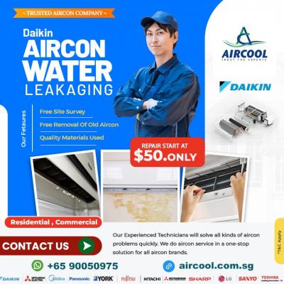 Daikin Aircon Water leaking - Singapore Region Other