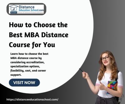 Top MBA Distance Course The Future of Learning