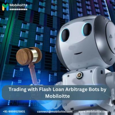 Trading with Flash Loan Arbitrage Bots by Mobiloitte