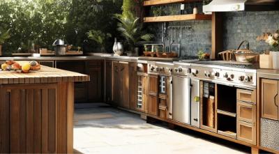 Outdoor Elegance Redefined - Burton Living's Top Kitchen Designs