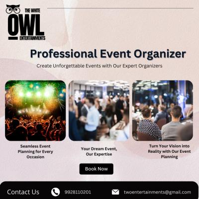 Unforgettable Event Experiences by The White Owl Entertainment