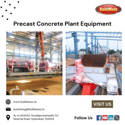 Precast Concrete Plant Equipment - Hyderabad Industrial Machineries
