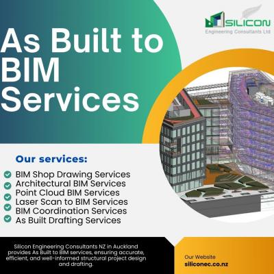 Ensure Precision with As Built to BIM Services by Silicon Engineering Consultants NZ - Auckland Construction, labour